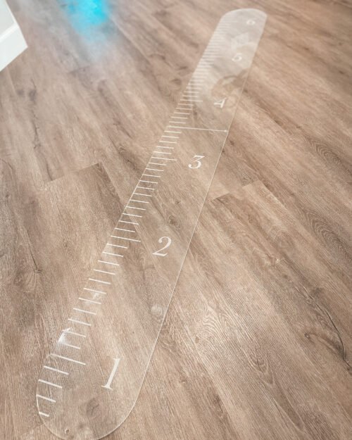 Acrylic Height Chart